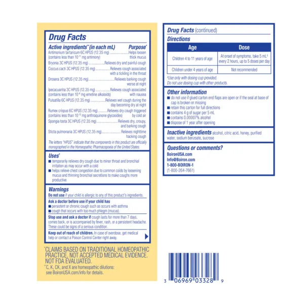 Chestal® Kids Honey Cough Syrup