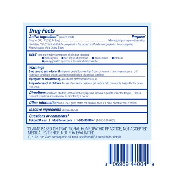 Rhus Tox 30C Bonus Pack