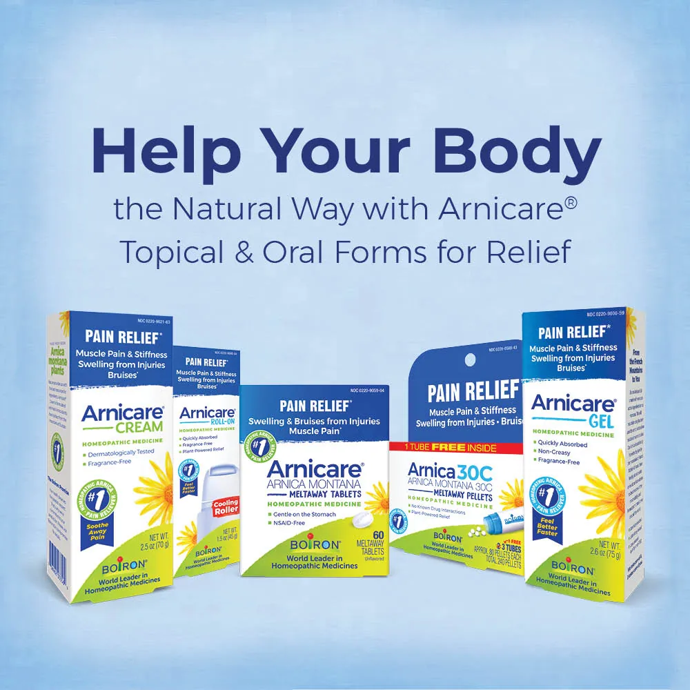 Arnicare® Gel Value Pack for Muscle Pain Relief | Boiron USA