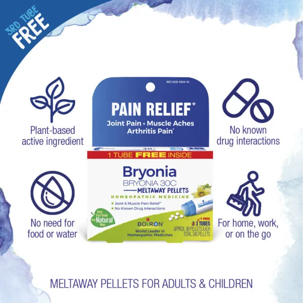 Bryonia 30C Bonus Pack