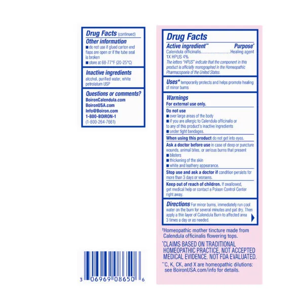 Calendula Burn Ointment
