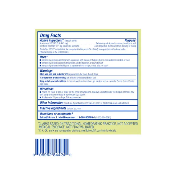 Nux Vomica 30C Pellets Value Pack