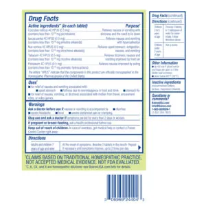 NauseaCalm® Meltaway Tablets