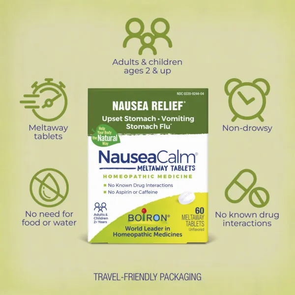 NauseaCalm® Meltaway Tablets