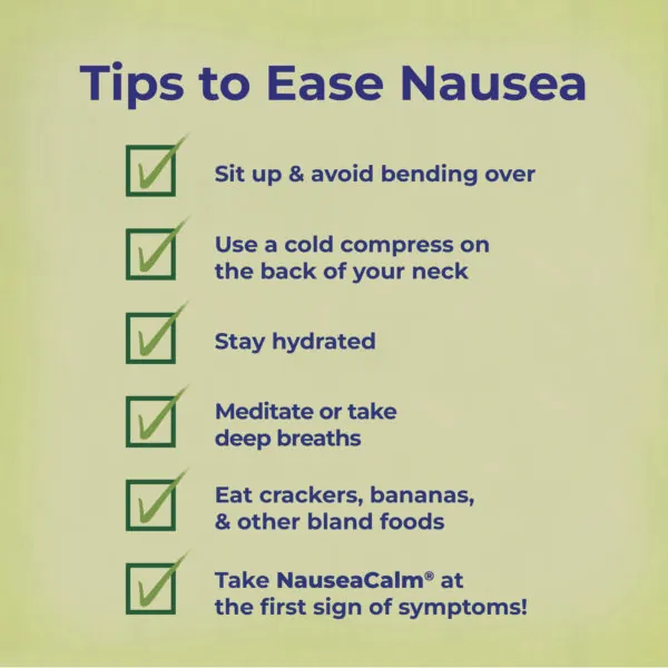 NauseaCalm® Meltaway Tablets