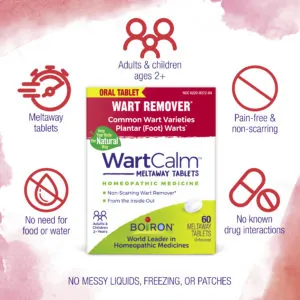 WartCalm® Meltaway Tablets