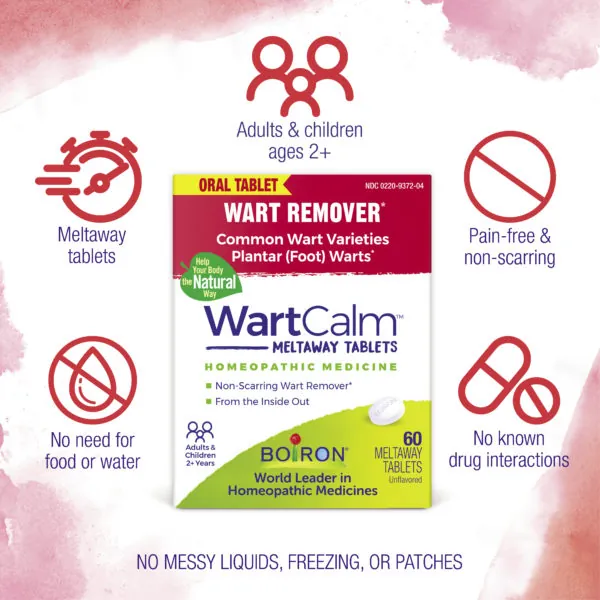 WartCalm® Meltaway Tablets