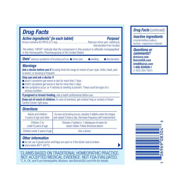 Arnicare® Bruise Tablets