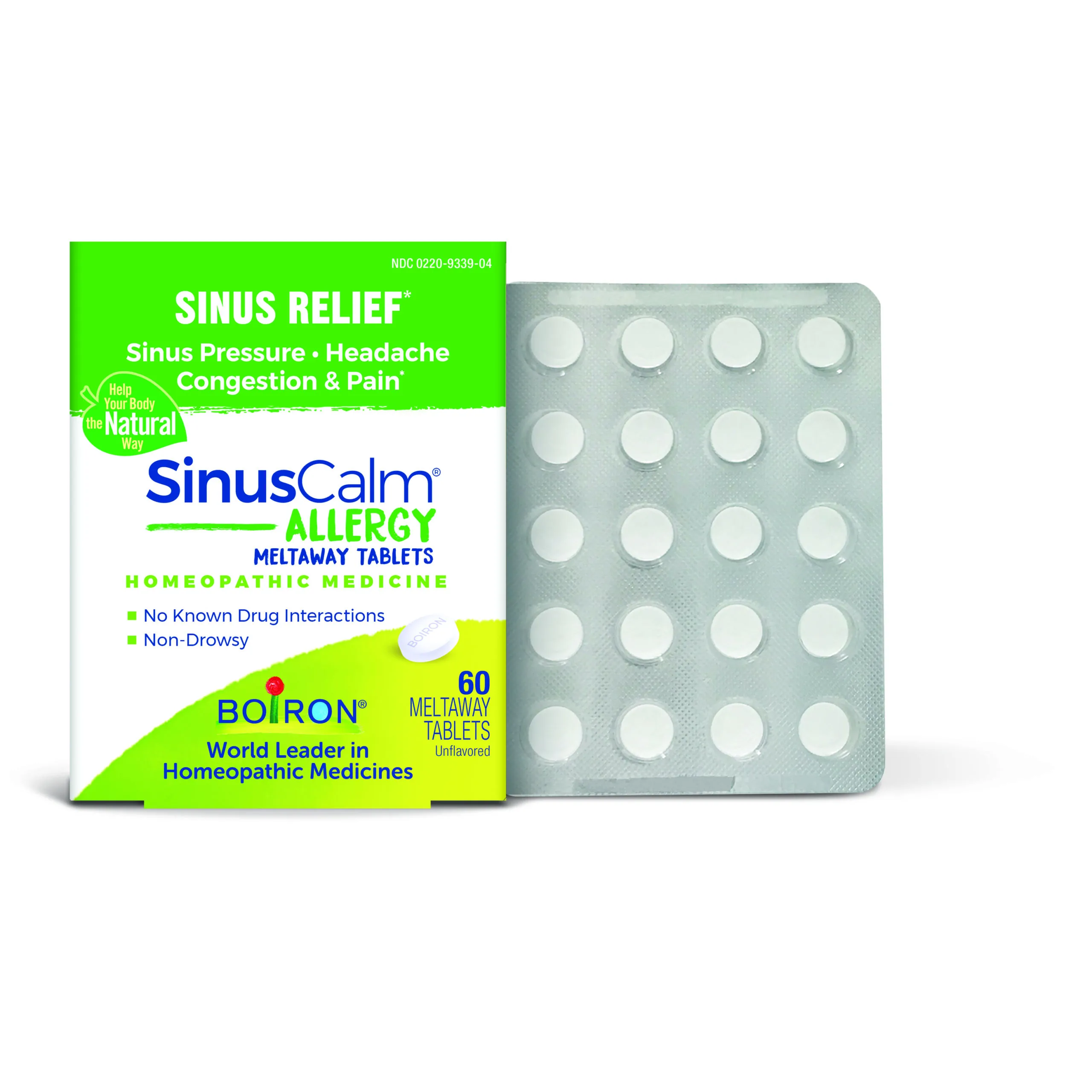 SinusCalm® Allergy Tablets | Boiron USA, image size:2560x2560
