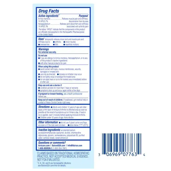 Arnicare® Arthritis Cream