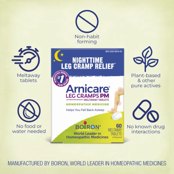 Arnicare® Leg Cramps PM Meltaway Tablets