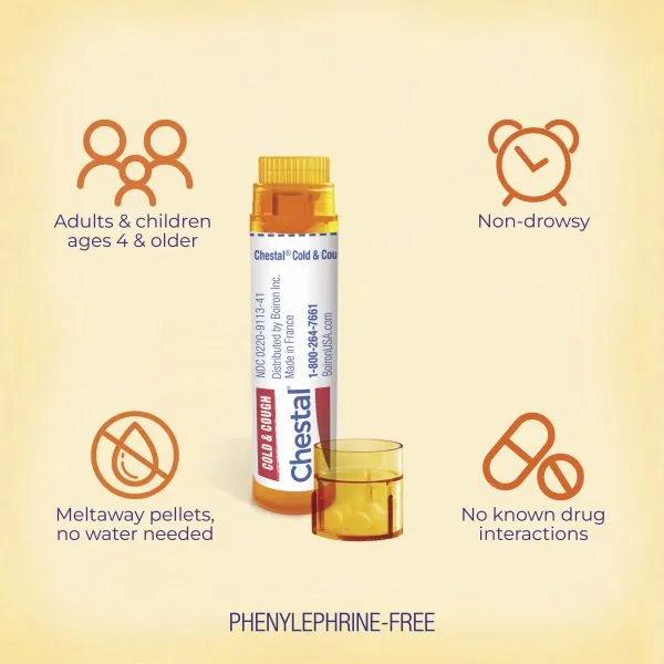Chestal® Cold & Cough Meltaway Pellets