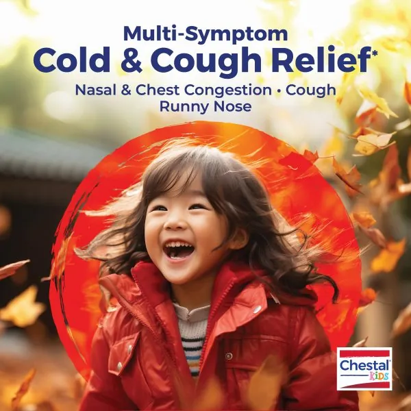 Chestal® Kids Cold & Cough Meltaway Pellets