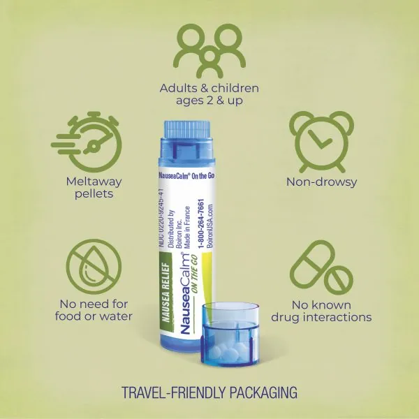 NauseaCalm® On the Go Pellets