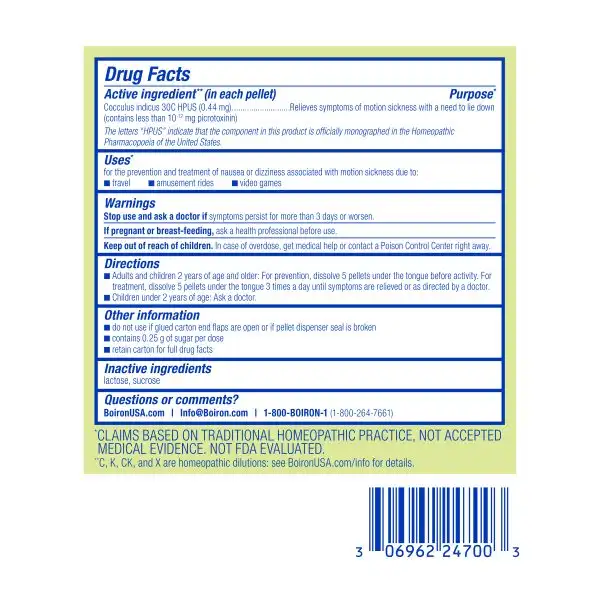 Cocculus Indicus 30C Multi-Pack