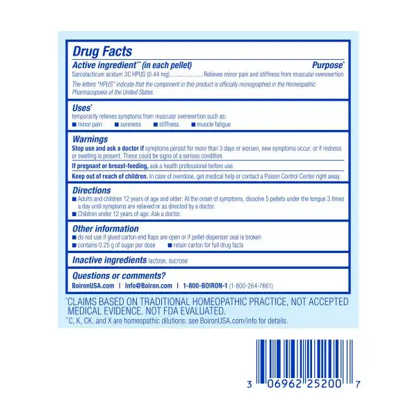 Sarcolacticum Acidum 3C Bonus Pack