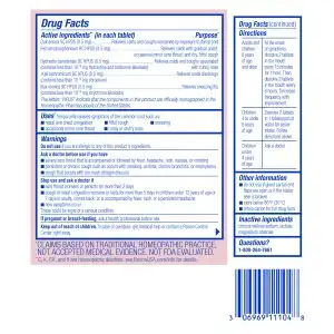 Chestal® Cold & Cough Meltaway Tablets