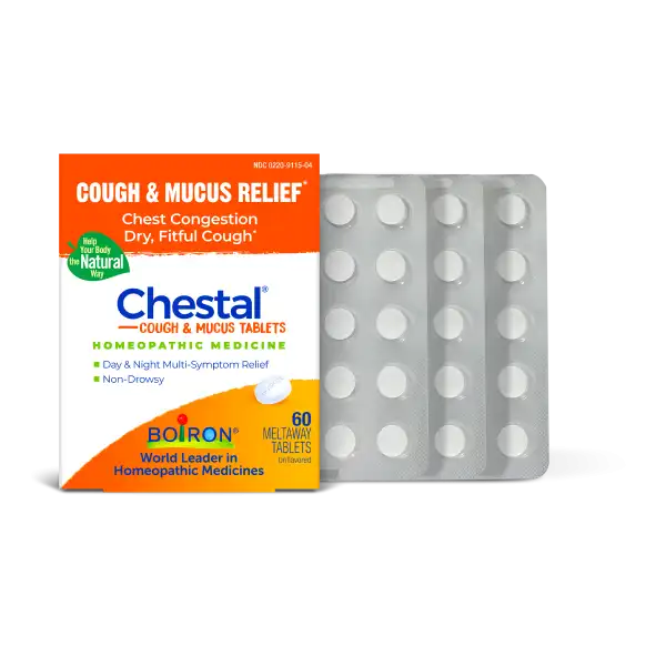 Chestal® Cough & Mucus Meltaway Tablets