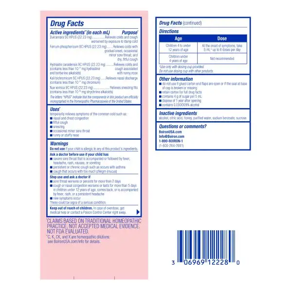 Chestal® Kids Cold & Cough Honey Syrup