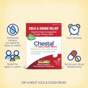 Chestal® Cold & Cough Meltaway Tablets