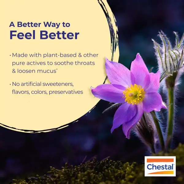Chestal® Cough & Mucus Meltaway Tablets