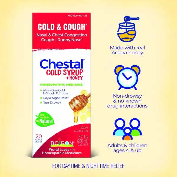 Chestal® Cold & Cough Honey Syrup
