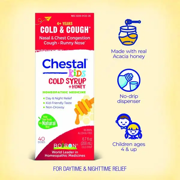 Chestal® Kids Cold & Cough Honey Syrup